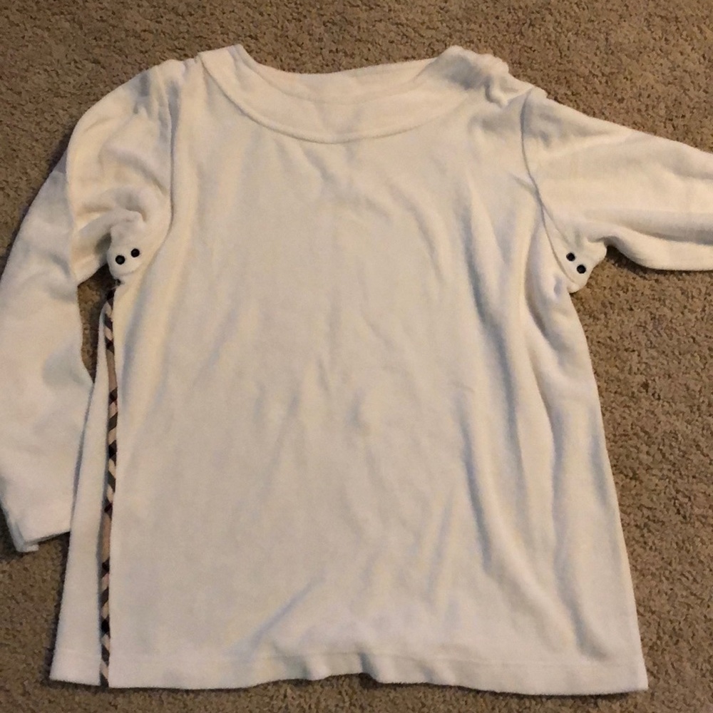 Burberry Terry Cover Up Shirt